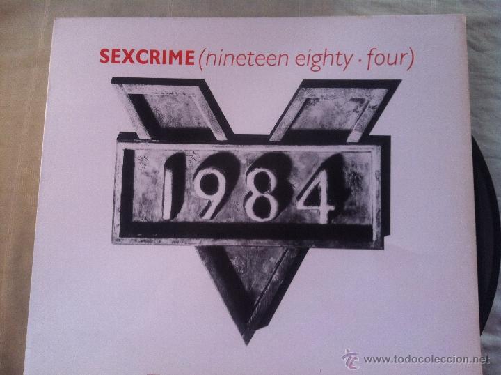Discos de vinilo: 12 MAXI-EURYTHMICS-SEXCRIME - Foto 1