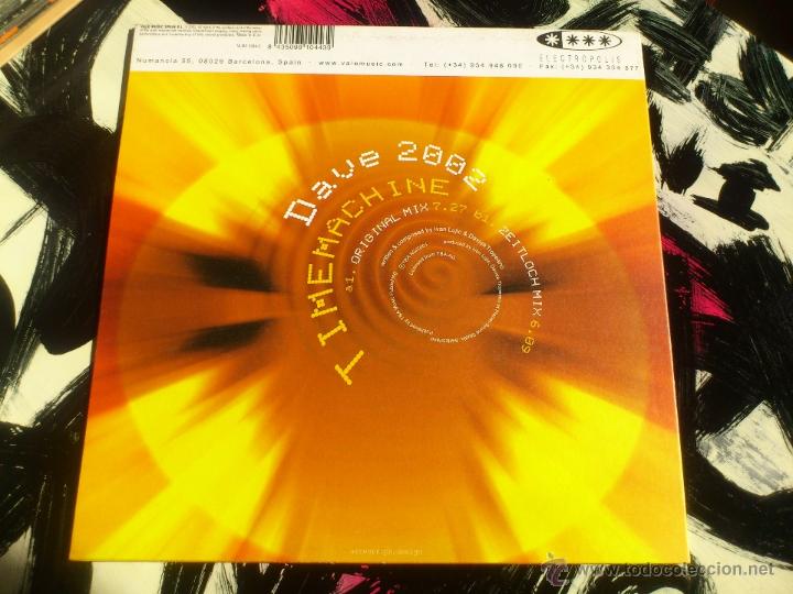 Discos de vinilo: DAVE 2002 - TIMEMACHINE - MAXI - VINILO - VALE MUSIC - ELECTROPOLIS - 2002 - Foto 2