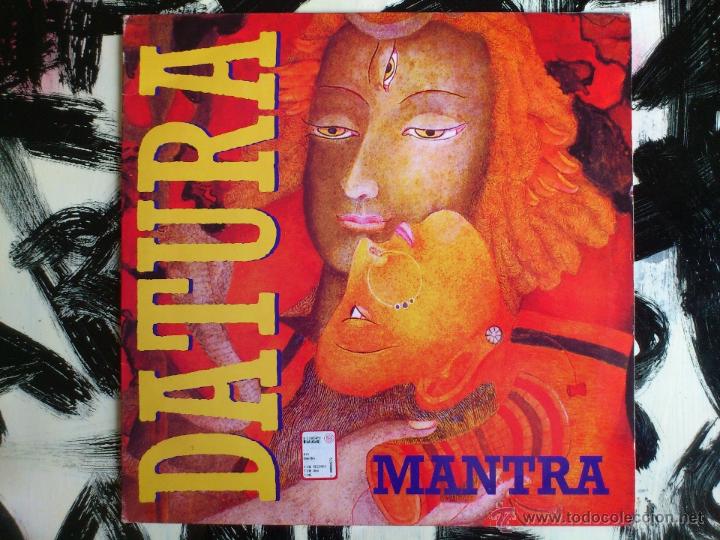 Discos de vinilo: DATURA - MANTRA - MAXI - VINILO - TIME RECORDS - 1996 - Foto 1