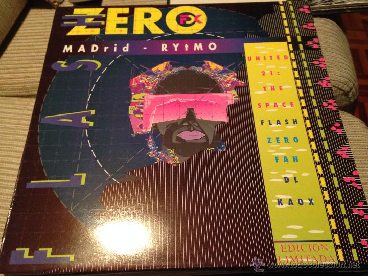 Discos de vinilo: FLASH ZERO CERO - MADRID - RYTMO - MAXI - TECHNO EBM SYNTH POP - Foto 1