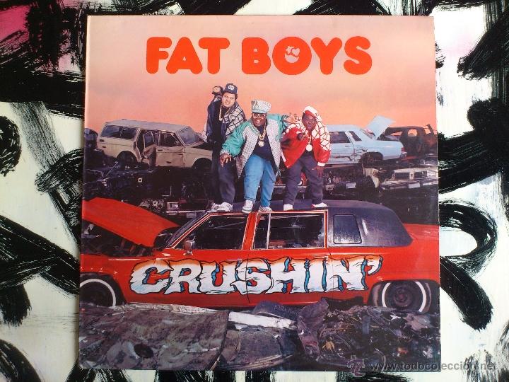 Discos de vinilo: FAT BOYS - CRUSHIN&acute;- LP - VINILO - POLYGRAM - 1987 - Foto 1