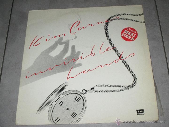 Discos de vinilo: KIM CARNES - INVISIBLE HANDS - MAXI - IB - Foto 1