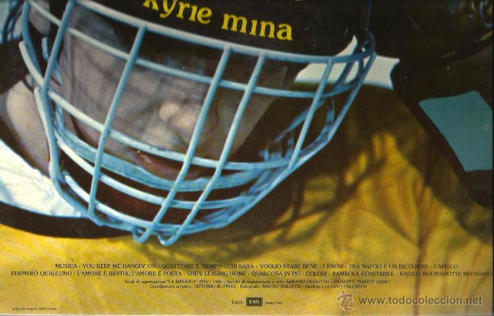 Discos de vinilo: DOBLE LP MINA : KYRIE MINA - Foto 2