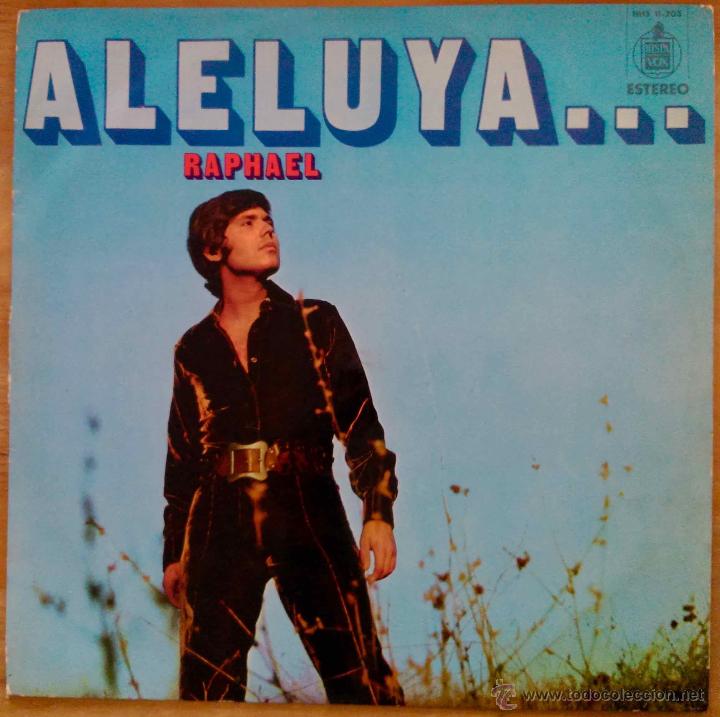 Discos de vinilo: RAPHAEL, ALELUYA... LP ESPA&Ntilde;A A&Ntilde;O 1970 - Foto 1