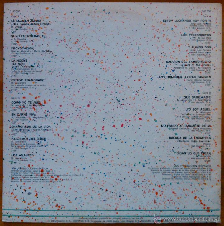 Discos de vinilo: RAPHAEL - DOBLE LP, 2 LPs, ESPA&Ntilde;A A&Ntilde;O 1984 Y COMO NUEVO - Foto 2