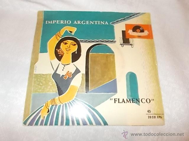 Discos de vinilo: IMPERIO ARGENTINA Flamenco - Foto 1