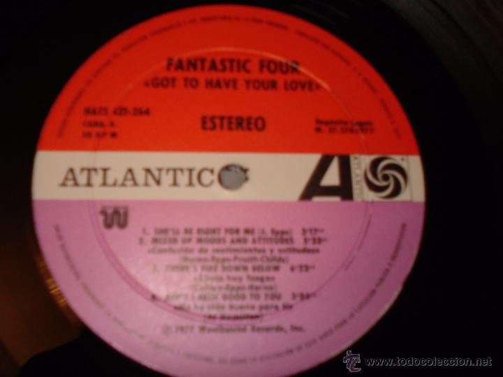 Discos de vinilo: FANTASTIC FOUR - GOT TO HAVE YOUR LOVE - Foto 2