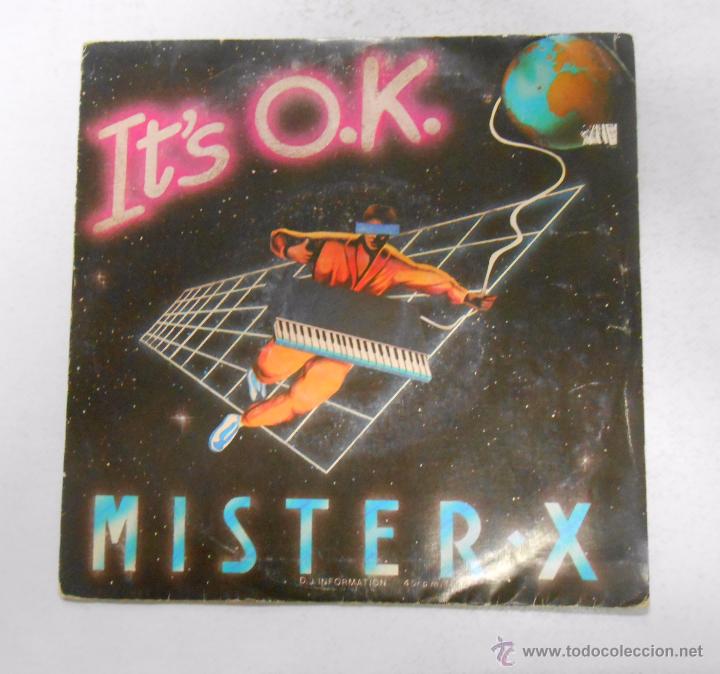 Discos de vinilo: Mister X, Its OK. TDKDS4 - Foto 1