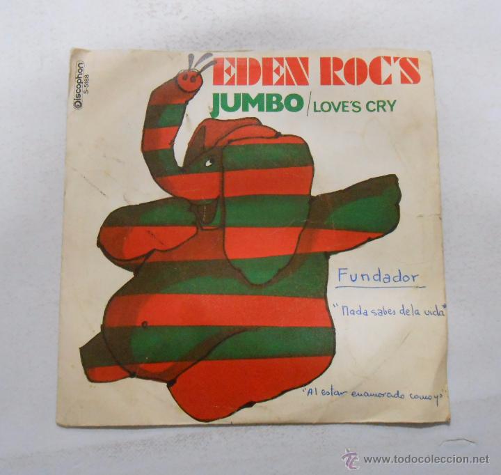 Discos de vinilo: Eden Rocs - Jumbo / Loves Cry. TDKDS4 - Foto 1