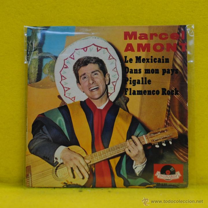 Discos de vinilo: MARCEL AMONT - LE MEXICAIN + 3 - EP - Foto 1