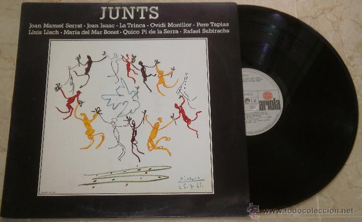 Discos de vinilo: JUNTS.VARIOS ARTISTAS - LP ARIOLA 1981 - Foto 1