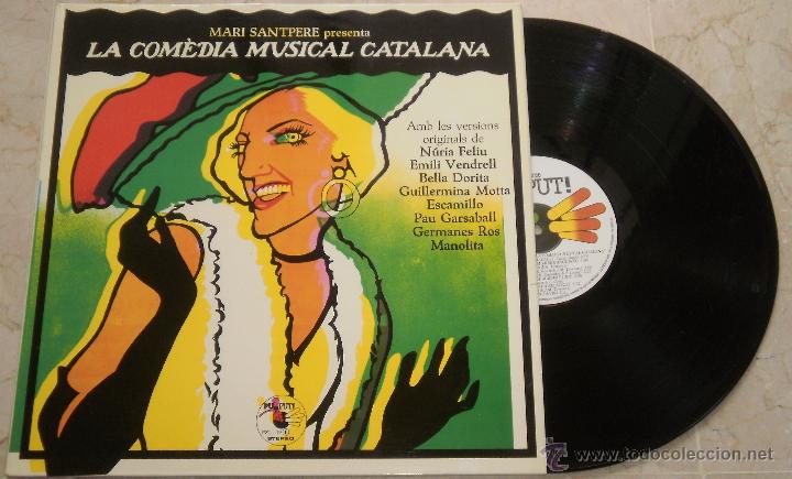 Disques de vinyle: LA COMEDIA MUSICAL CATALANA - MARI SANTPERE - LP NUEVO ZAFIRO 1979