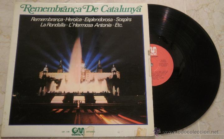 Disques de vinyle: REMEMBRAN&Ccedil;A DE CATALUNYA - LP GRAMUSIC 1978