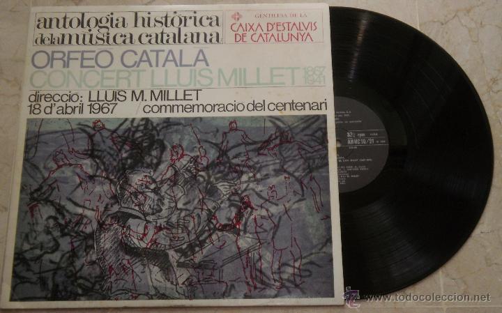 Disques de vinyle: ANTOLOGIA HISTORICA DE LA MUSICA CATALANA