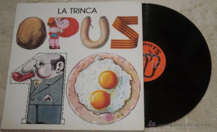 Disques de vinyle: LA TRINCA, OPUS 10 - LP EDIGSA 1976, PORTADA DOBLE