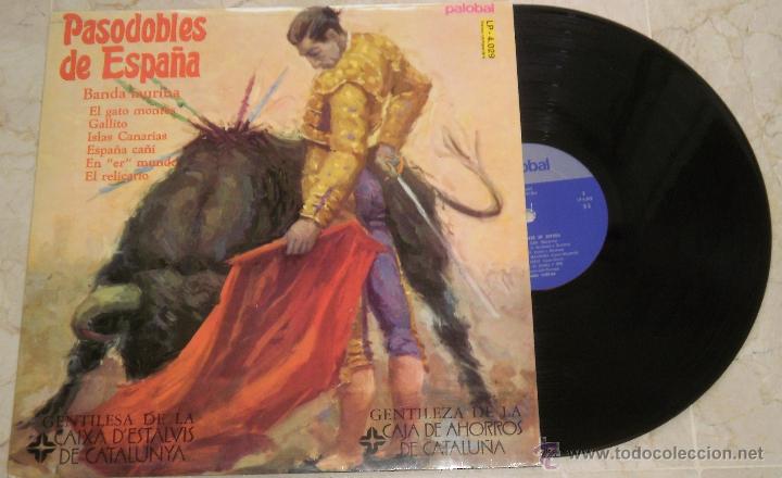 Disques de vinyle: PASODOBLES DE ESPA&Ntilde;A BANDA TAURINA. LP. LA VIRGEN DE LA MACARENA. MADE IN SPAIN. 1981