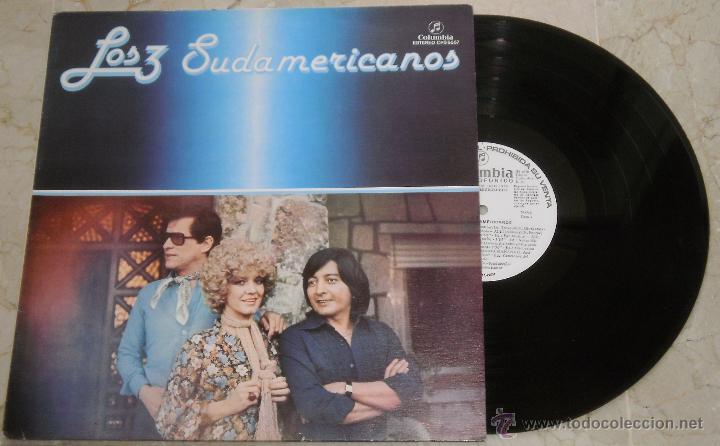 Vinyl records: LOS TRES SUDAMERICANOS - EDICION PROMOCIONAL - LP COLUMBIA 1978