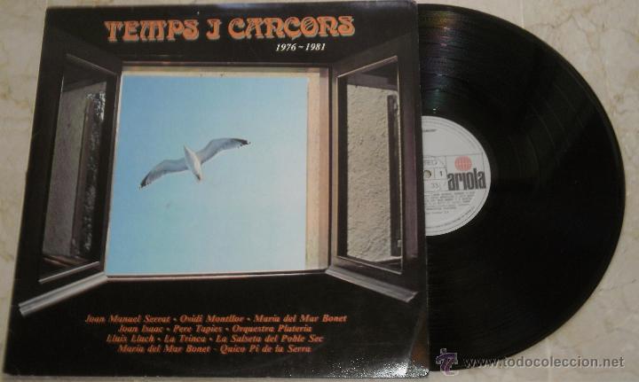 Discos de vinilo: TEMPS i CAN&Ccedil;ONS (1976-1981) - LP ARIOLA 1981 - Foto 1