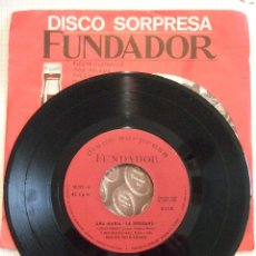 Discos de vinilo: DISCO FUNDADOR 1969 - ANA MARIA LA JEREZANA - GUITARRA PACO DE ANTEQUERA - 4 TEMAS