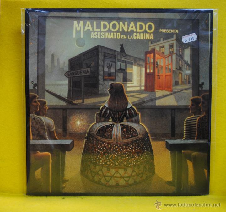 Discos de vinilo: MALDONADO - ASESINATO EN LA CABINA - LP - Foto 1