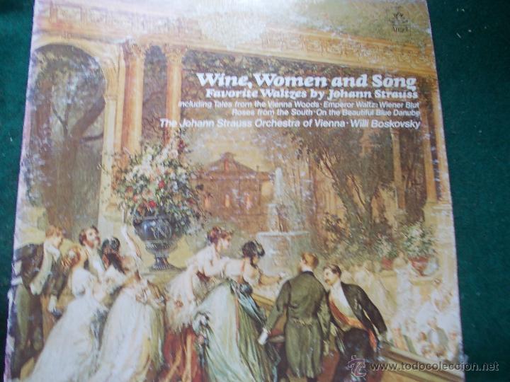 Discos de vinilo: vinilo muy antiguo strauss - Foto 1