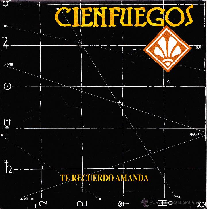 Discos de vinilo: CIENFUEGOS-TE RECUERDO AMANDA SINGLE VINILO 1991 PROMOCIONAL SPAIN