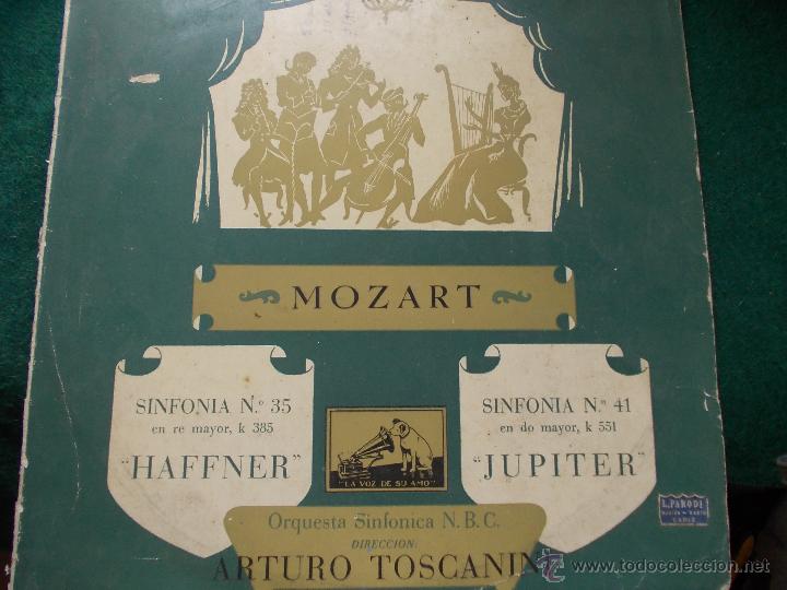 Discos de vinilo: vinilo muy antiguo Mozart - Foto 1