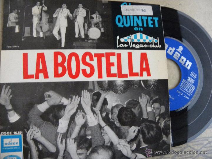 Discos de vinilo: BLUE QUINTET -LA BOSTELLA -EP 1965 - Foto 1