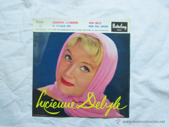 Discos de vinilo: 2 singles de Lucienne Delyle - Foto 2