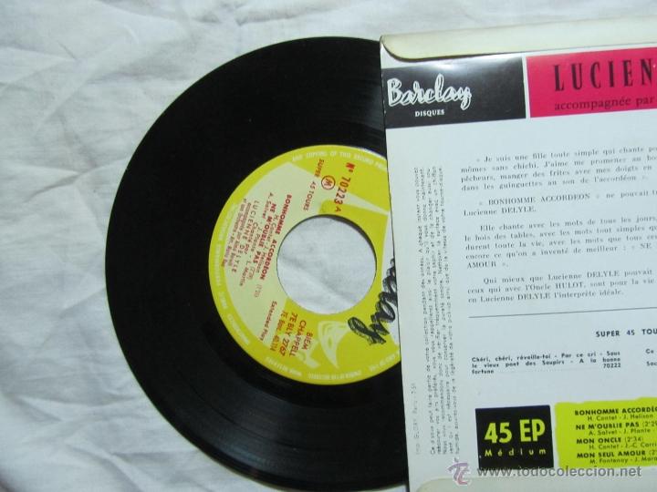 Discos de vinilo: 2 singles de Lucienne Delyle - Foto 4