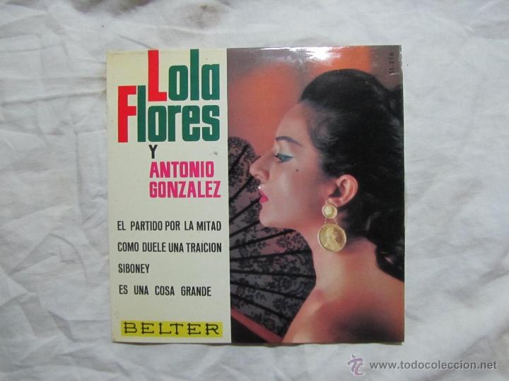 Discos de vinilo: 2 singles de Lola Flores - Foto 5