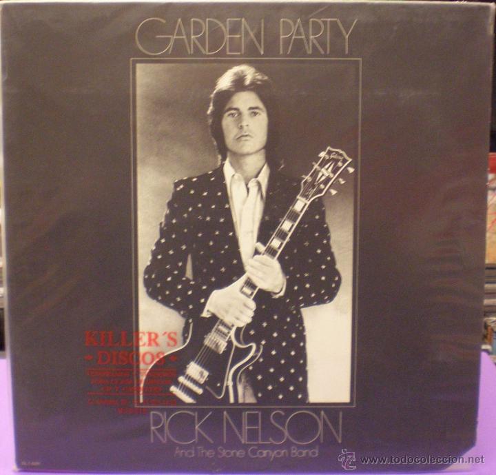 Discos de vinilo: Rick Nelson And The Stone Canyon Band - Garden Party - Edici&oacute;n americana 1972 - DL 75391 - gatefold