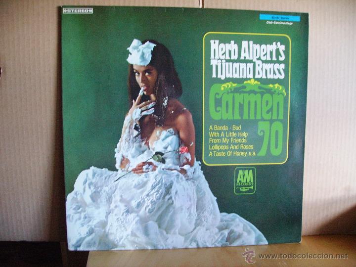 Discos de vinilo: HERB ALPERT&acute;S TIJUANA BRASS ---- CARMEN 70 - Foto 1