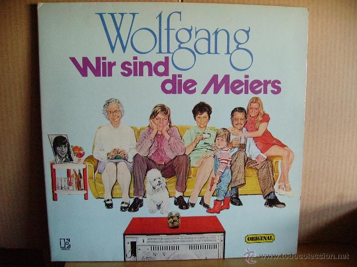 Discos de vinilo: WOLFGANG --- WIR SIND DIE MEIERS - Foto 1