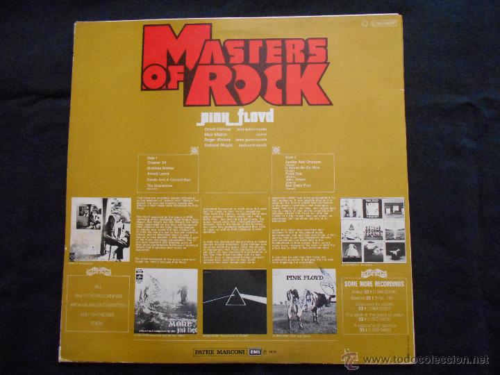 Discos de vinilo: PINK FLOYD // MASTERS OF ROCK - Foto 2