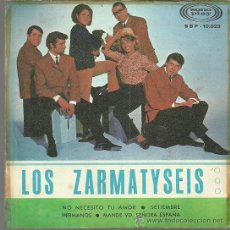 Discos de vinilo: LOS ZARMATYSEIS EP SELLO SONOPLAY AÑO 1966 EDITADO EN ESPAÑA