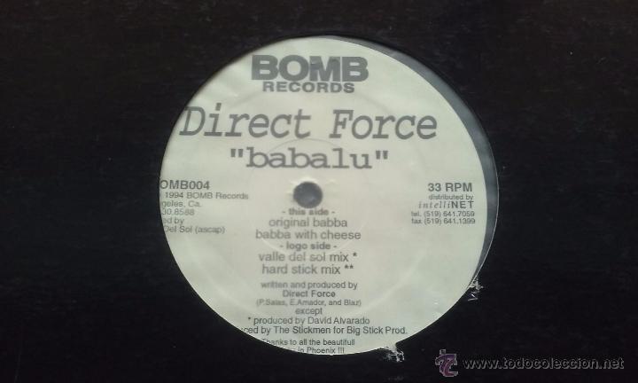 Discos de vinilo: Direct Force - Babalu - 1994 - Foto 1