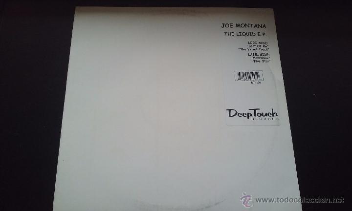 Discos de vinilo: Joe Montana - The Liquid EP - 2002 - Foto 1