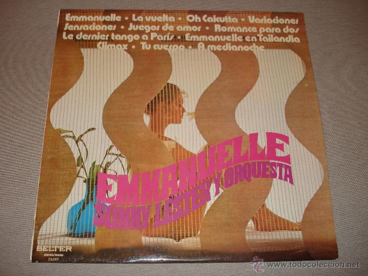 Discos de vinilo: SONNY LESTER Y ORQUESTA - EMMANUELLE - Foto 1