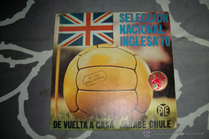 Discos de vinilo: SELECCION NACIONAL INGLESA 1970 - SINGLE - Foto 1