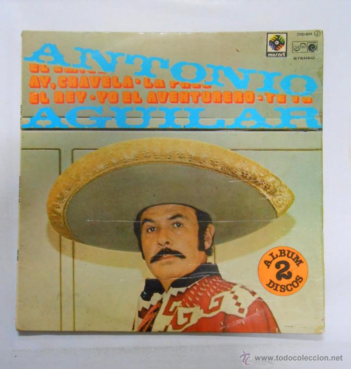 Discos de vinilo: Antonio Aguilar - Grandes Exitos - DOBLE LP. TDKDA5 - Foto 1