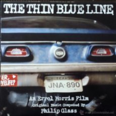 Discos de vinilo: BSO, THE THIN BLUE LINE (ELEKTRA) LP ALEMANIA - PHILIP GLASS. Lote 52416031