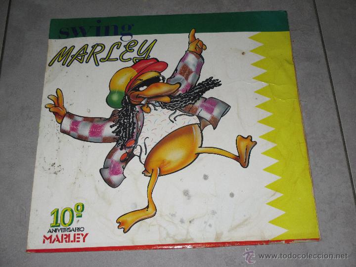 Discos de vinilo: REGGIE DUCK - SWING MARLEY - MAXI - Foto 1