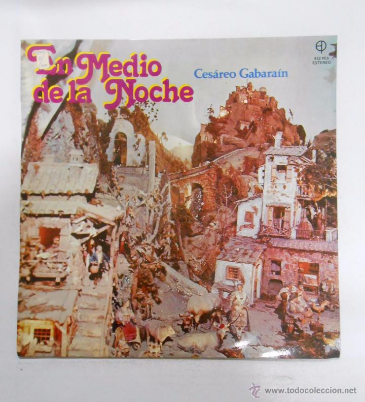 Discos de vinilo: EN MEDIO DE LA NOCHE. CESAREO GABARAN. TDKDA2