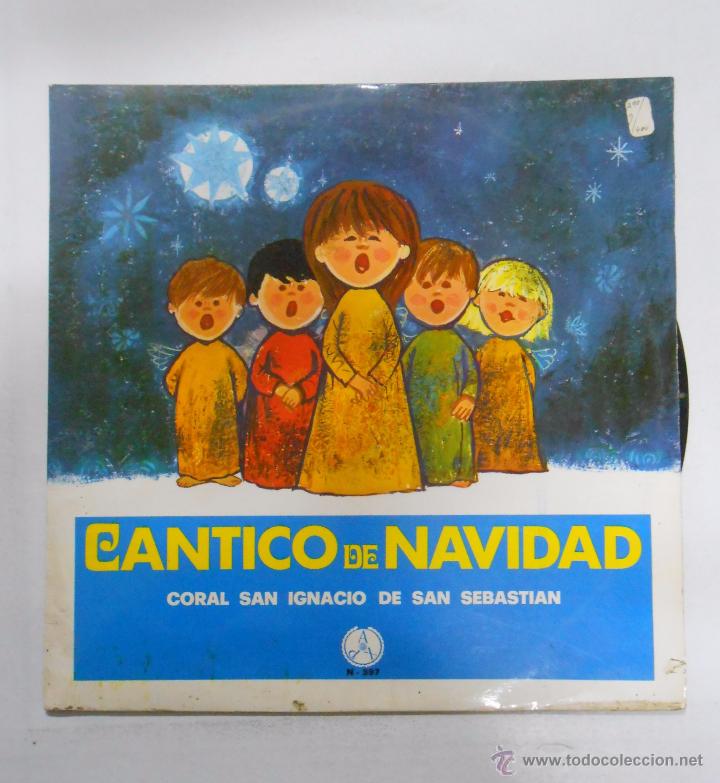 Discos de vinil: CANTICO DE NAVIDAD. CORAL SAN IGNACIO DE SANTIAGO. TDKDA2