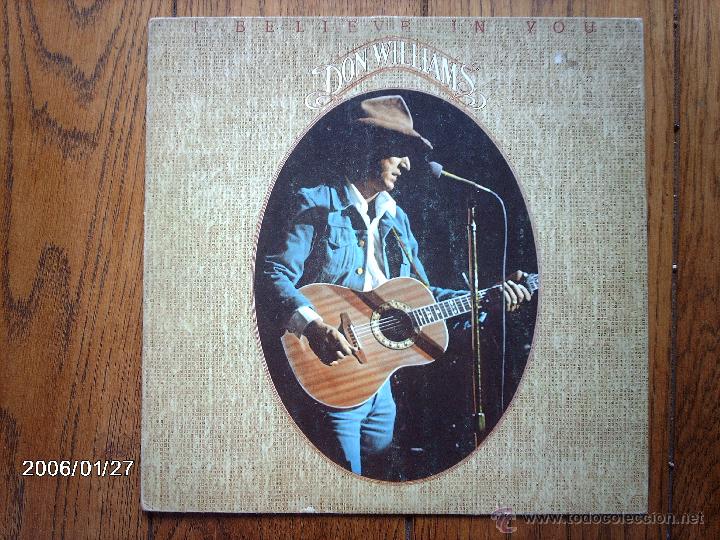 Discos de vinilo: don williams  -  i believe in you - Foto 1