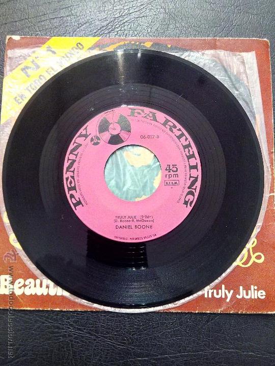Discos de vinilo: SINGLE DANIEL BOONE - BEAUTIFUL SUNDAY - BELTER 1972. - Foto 6