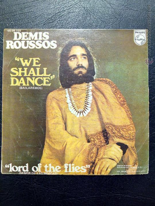 Discos de vinilo: SINGLE DEMIS ROUSSOS - WE SHALL DANCE - PHILIPS 1971. - Foto 2
