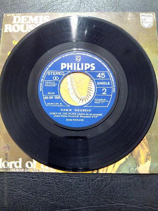 Discos de vinilo: SINGLE DEMIS ROUSSOS - WE SHALL DANCE - PHILIPS 1971. - Foto 4