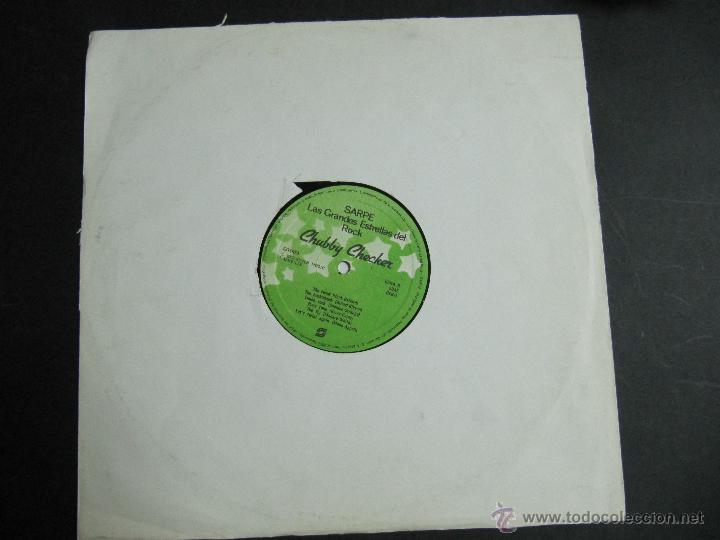 Discos de vinilo: SARPE LAS GRANDES ESTRELLAS DEL ROCK CHUBBY CHECKER&rdquo; - Foto 1